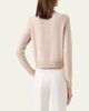 Akris Linen-Cotton Micro Sequin Knit Cardigan Sweater - 3