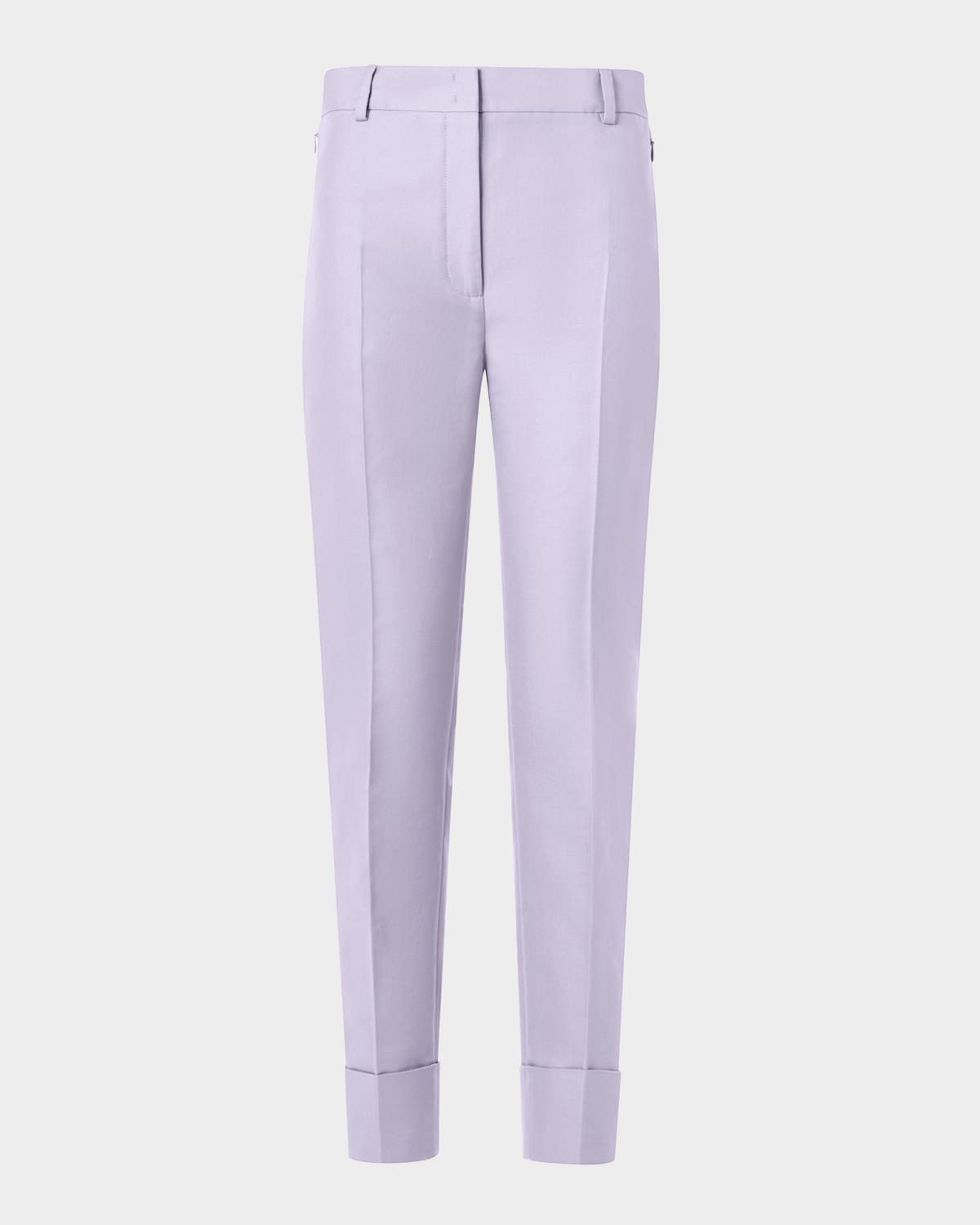 Akris Maxima Cotton Silk Cropped Pants