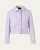 Akris Melange Twill Peer Short Jacket - 1