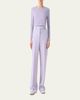 Akris Melange Twill Straight Leg Forest Pants - 2