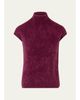 Akris Mock-Neck Cloud Cashmere Cap-Sleeve Sweater - 1
