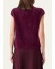 Akris Mock-Neck Cloud Cashmere Cap-Sleeve Sweater - 3
