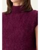 Akris Mock-Neck Cloud Cashmere Cap-Sleeve Sweater - 5
