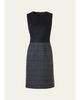 Akris Prince Of Whales Wool Double-Face Sleeveless Dress - 1