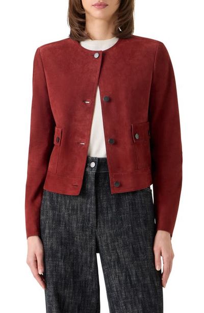 Akris punto Akris punto Boxy Suede Jacket