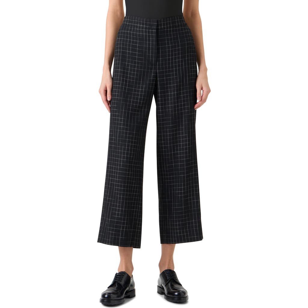 Akris punto Akris punto Broken Check Twill Crop Pants