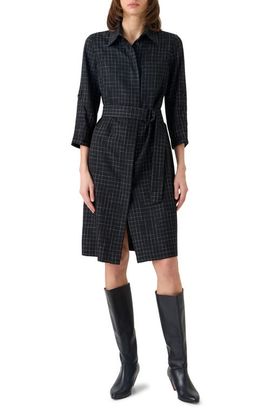 Akris punto Akris punto Broken Check Twill Shirtdress