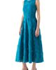 Akris punto Akris punto Chenille Dot Mesh Midi Dress - 3