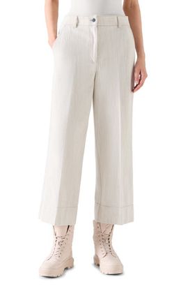 Akris punto Akris punto Chiara Cropped Wide Leg Jeans