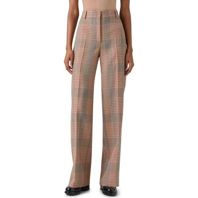 Akris punto Akris punto Chiaro Glen Plaid Wide Leg Pants
