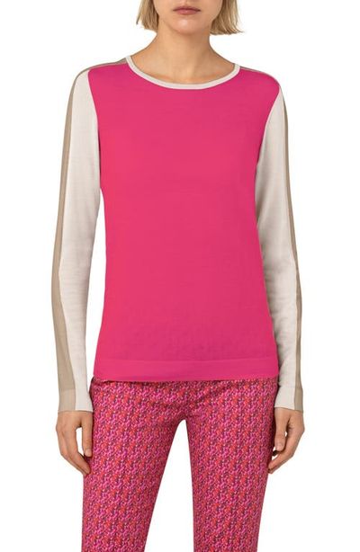 Akris punto Akris punto Colorblock Wool Sweater