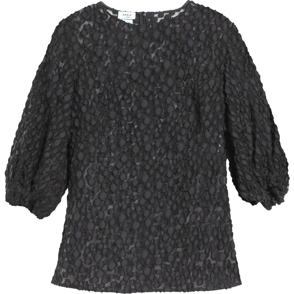 Akris punto Akris punto Devoré Dot Organza Top