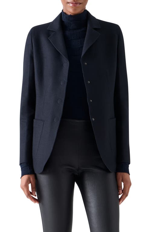 Akris punto Akris punto Double Knit Jersey Tailored Blazer
