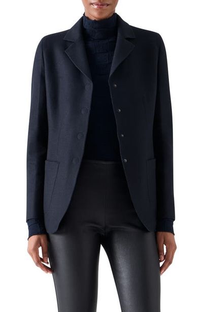 Akris punto Akris punto Double Knit Jersey Tailored Blazer