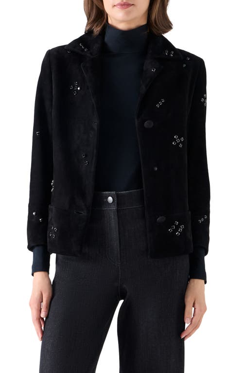 Akris punto Akris punto Embellished Suede Jacket