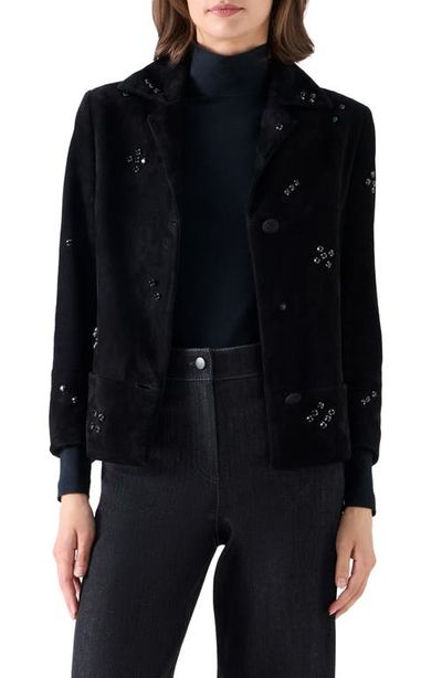 Akris punto Akris punto Embellished Suede Jacket