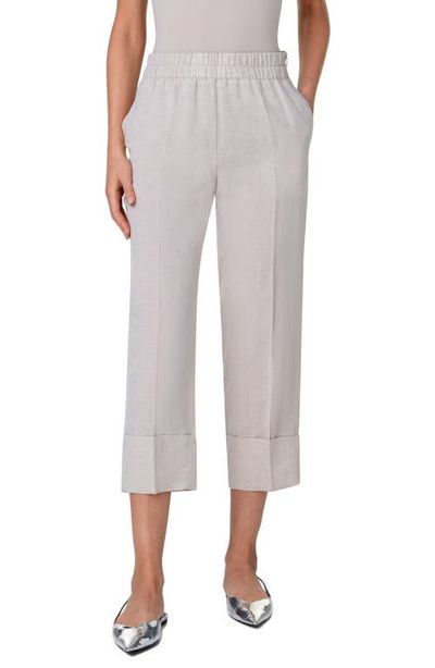 Akris punto Akris punto Fafell Cuffed Straight Leg Crop Pants