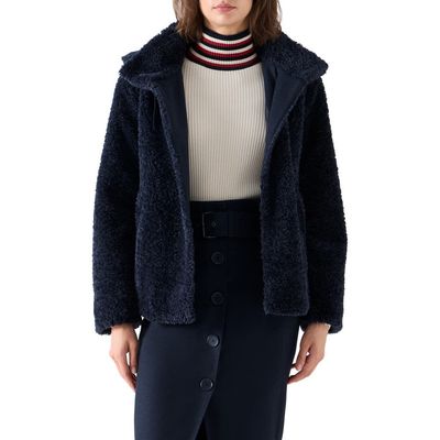 Akris punto Akris punto Faux Fur Hooded Short Coat