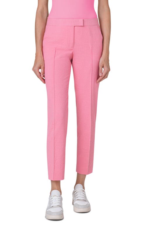 Akris punto Akris punto Frankie Stretch Seersucker Crop Pants