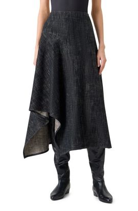 Akris punto Akris punto Handkerchief Hem Denim Skirt