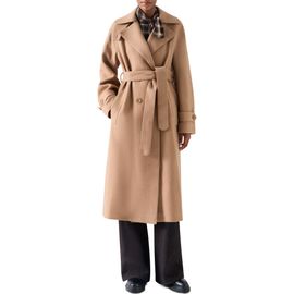 Akris punto Akris punto Heavy Wool Blend Belted Coat