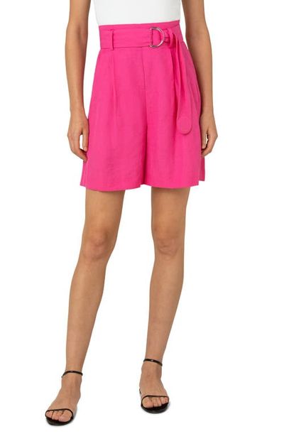 Akris punto Akris punto High Waist Belted Shorts