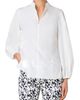 Akris punto Akris punto Long Sleeve Cotton Popover Blouse - 1