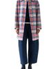 Akris punto Akris punto Lumberjack Plaid Wool Blend Coat - 1
