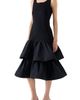 Akris punto Akris punto Mixed Media Jersey Midi Dress - 3