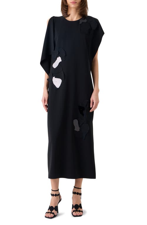 Akris punto Akris punto Papercut Flower Laser Cut Crepe Dress