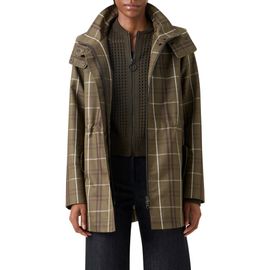 Akris punto Akris punto Plaid Techno Taffeta Hooded Jacket