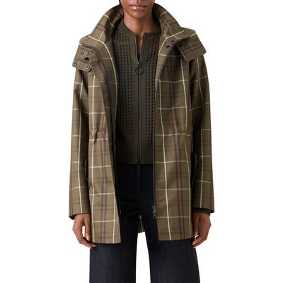 Akris punto Akris punto Plaid Techno Taffeta Hooded Jacket