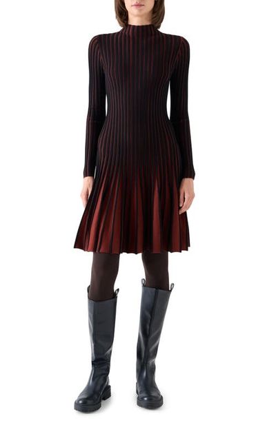 Akris punto Akris punto Ribbed Virgin Wool Dress