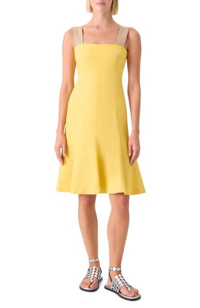 Akris punto Akris punto Silk & Cotton Shantung Sundress