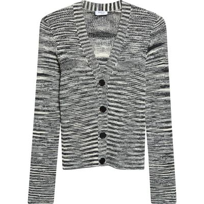 Akris punto Akris punto Space Dye Merino Wool Rib Cardigan