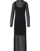 Akris punto Akris punto Starry Sky Metallic Tulle Midi Dress - 5