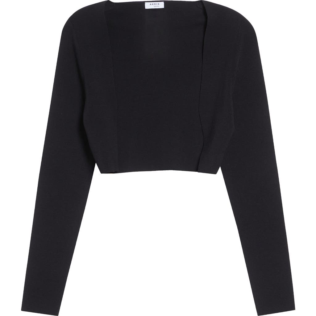 Akris punto Akris punto Stretch Virgin Wool Bolero