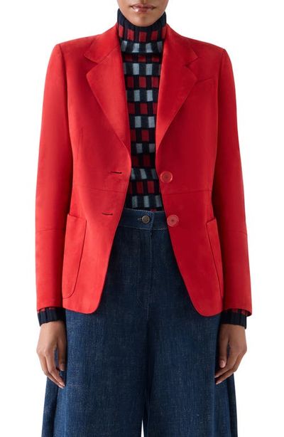 Akris punto Akris punto Tailored Suede Blazer