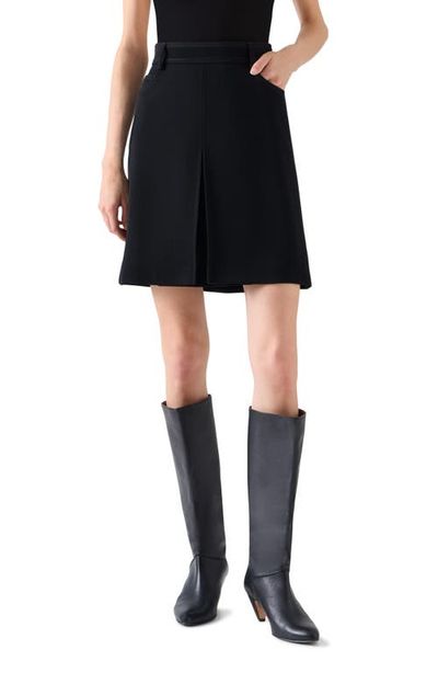 Akris punto Akris punto Wool Tricotine A-Line Skirt