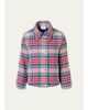 Akris punto Check Wool Zip Short Jacket - 1