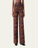 Akris punto Cooper Ikat Flower Pants in Cotton Canvas - 3
