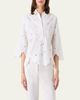 Akris punto Cotton Poplin Scalloped Blouse - 4