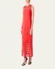 Akris punto Dot Cut-Out Jersey Sleeveless Midi Dress - 4