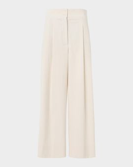 Akris punto Federica Cotton Corduroy Crop Pants