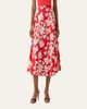 Akris punto Floral-Print Cotton Midi A-Line Skirt - 3