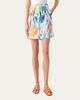 Akris punto Frey Scribble-Print Cotton Shorts - 2