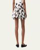 Akris punto Fringed Polka Dot Jacquard Mini Skirt - 2