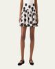 Akris punto Fringed Polka Dot Jacquard Mini Skirt - 3