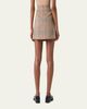 Akris punto Glen Check Pleated Mini Skirt - 2