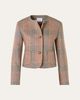 Akris punto Glen Plaid Wool Jacket - 1